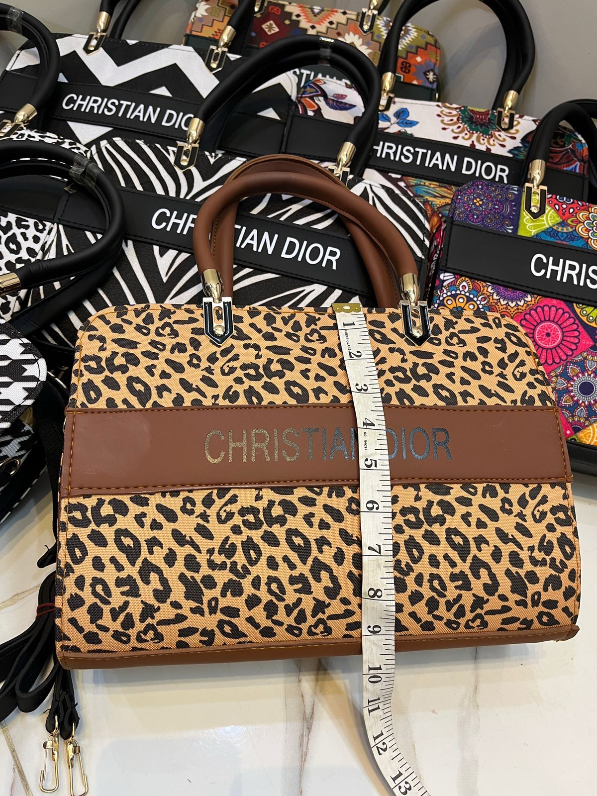 Christian Dior High-Quality Printed Ladies Handbags - Image 8