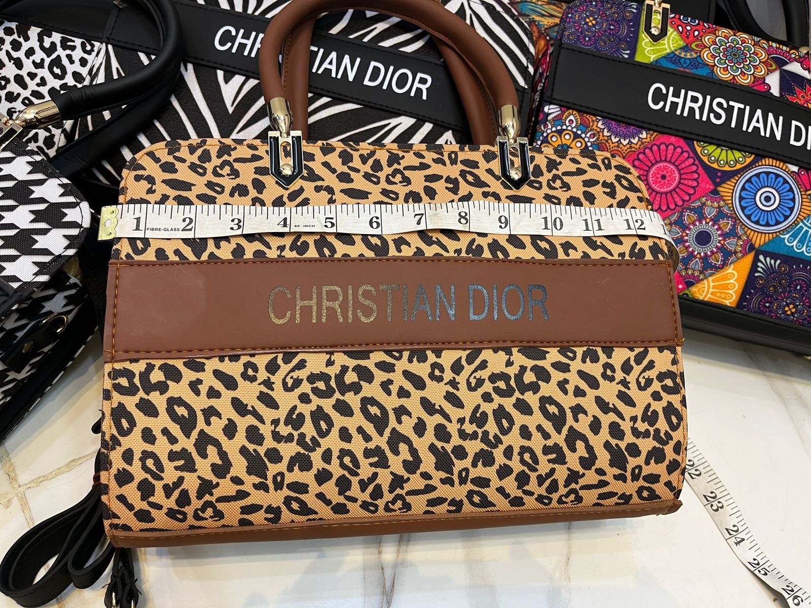 Christian Dior High-Quality Printed Ladies Handbags - Image 9