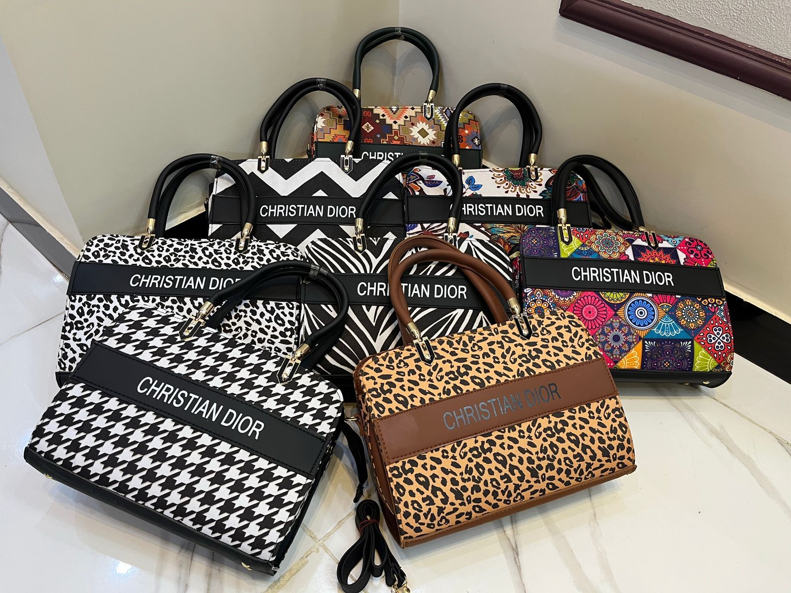 Christian Dior High-Quality Printed Ladies Handbags - Image 10