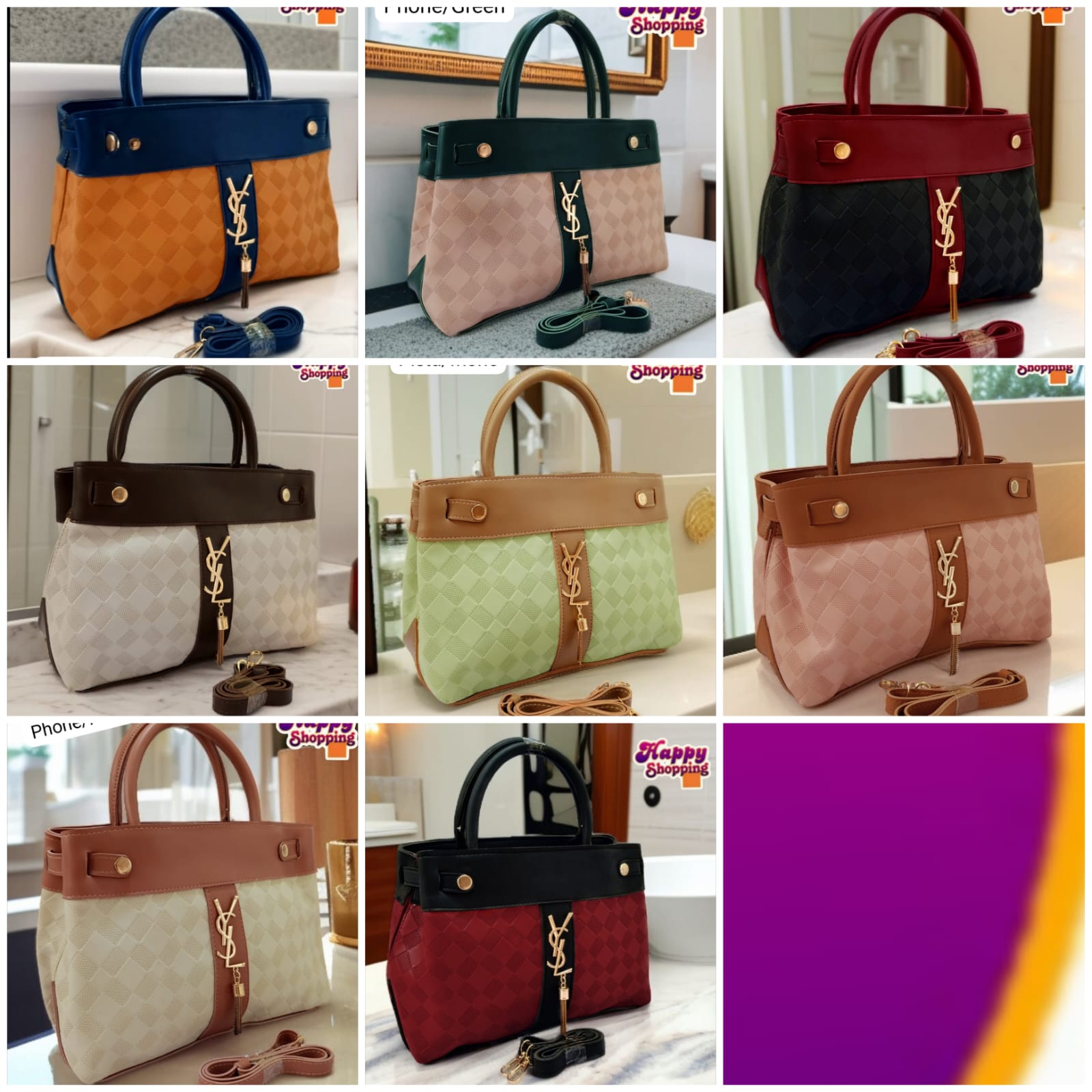 π YSL Master Quality Large Shoulder Bag for Girls π - Image 8