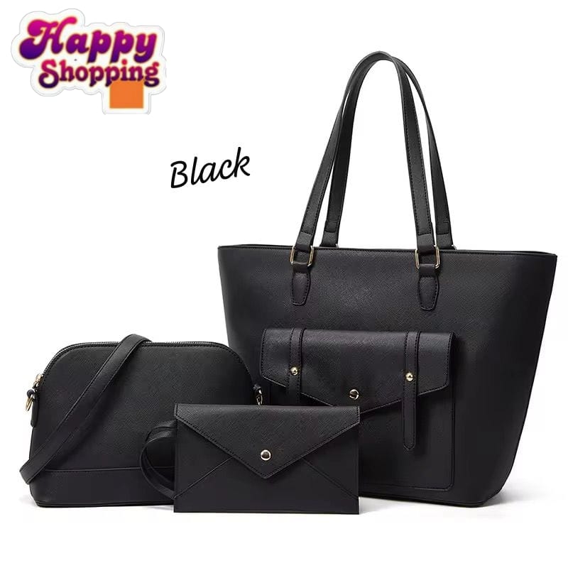 π High-Quality 3-Piece Tote Bag Set π - Image 4