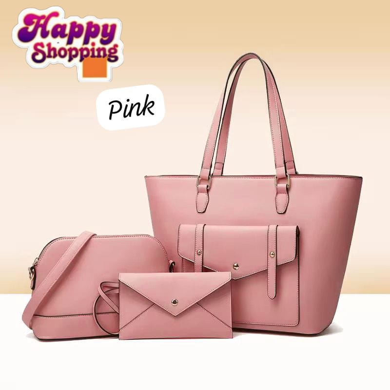 π High-Quality 3-Piece Tote Bag Set π - Image 2