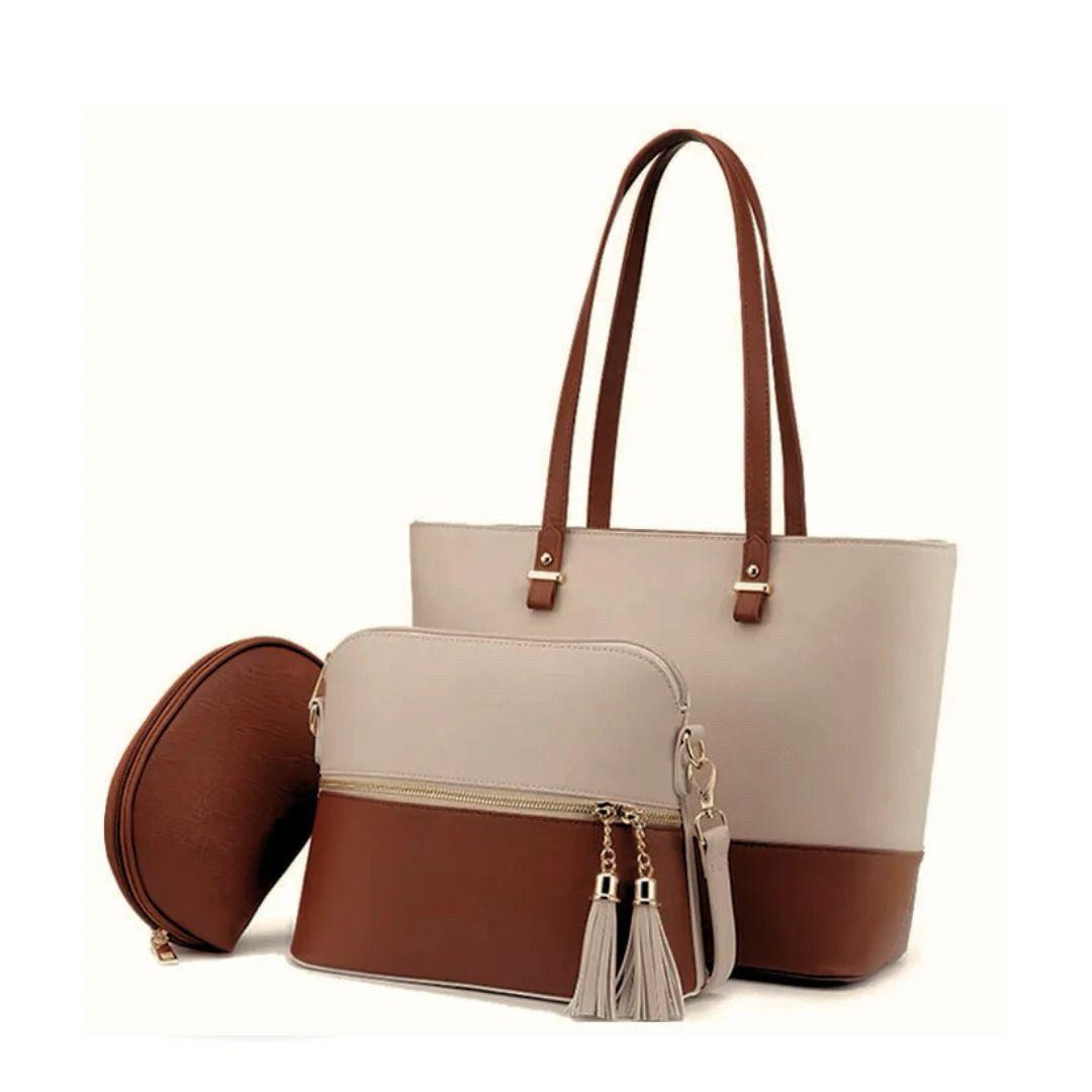 High Quality Shoulder Bag 3pcs Set For Girls - Image 7