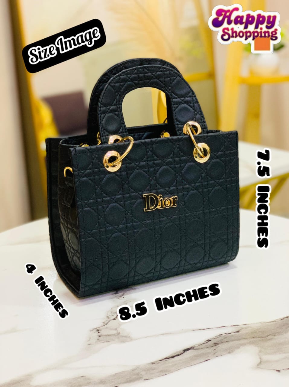 Dior With Long Strap - Image 9