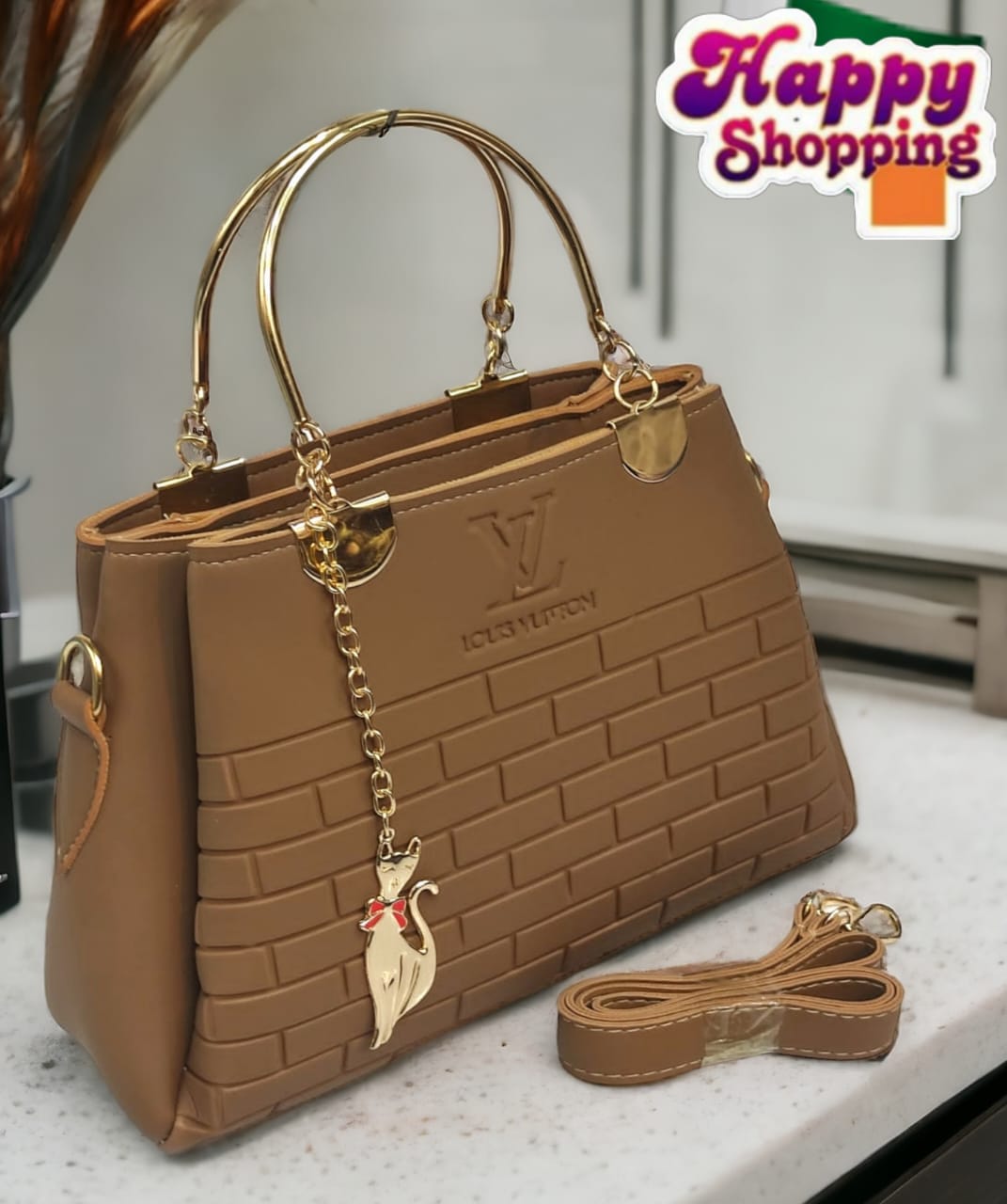 Louis Vuitton With Imported Keychain - Image 14