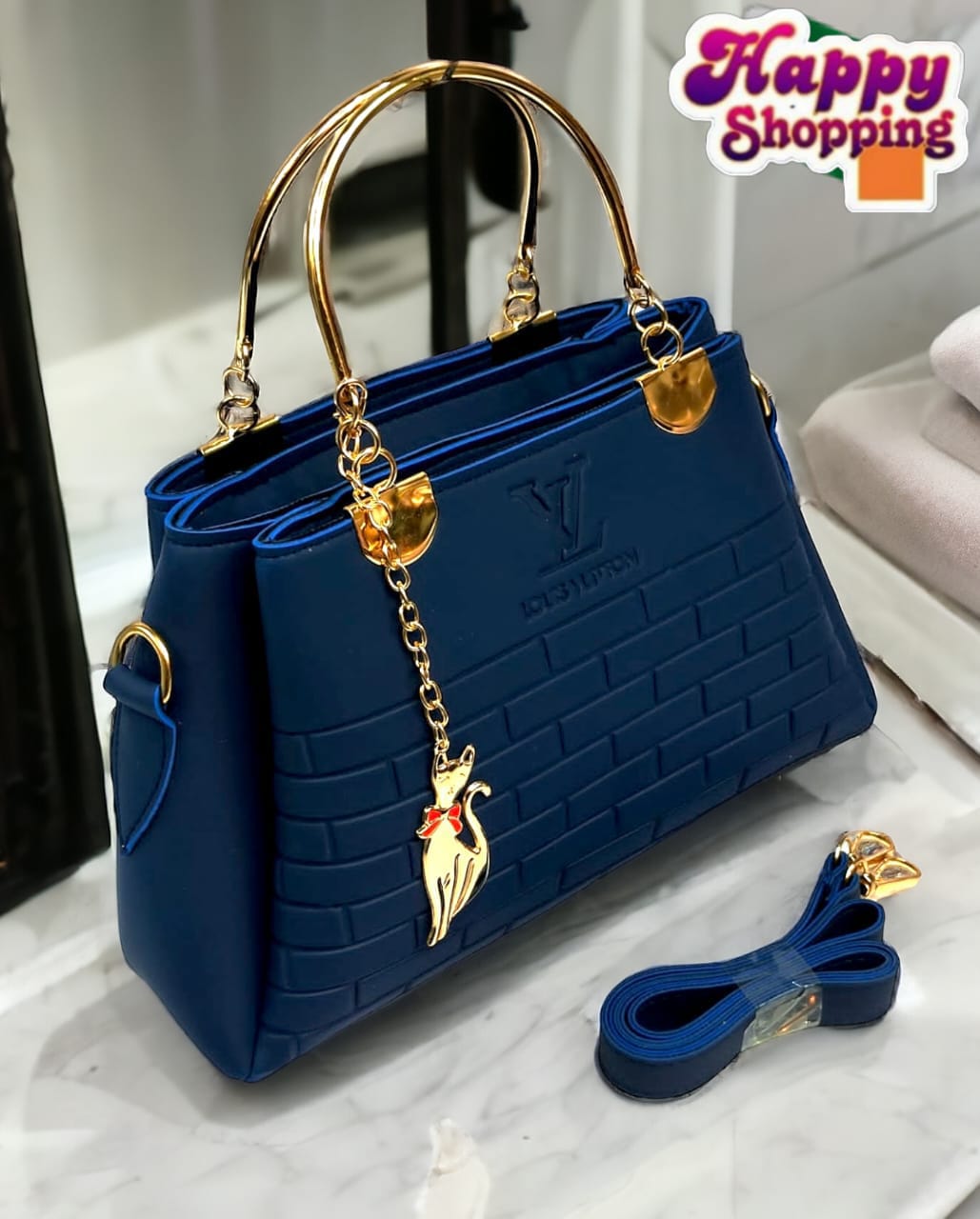 Louis Vuitton With Imported Keychain - Image 6