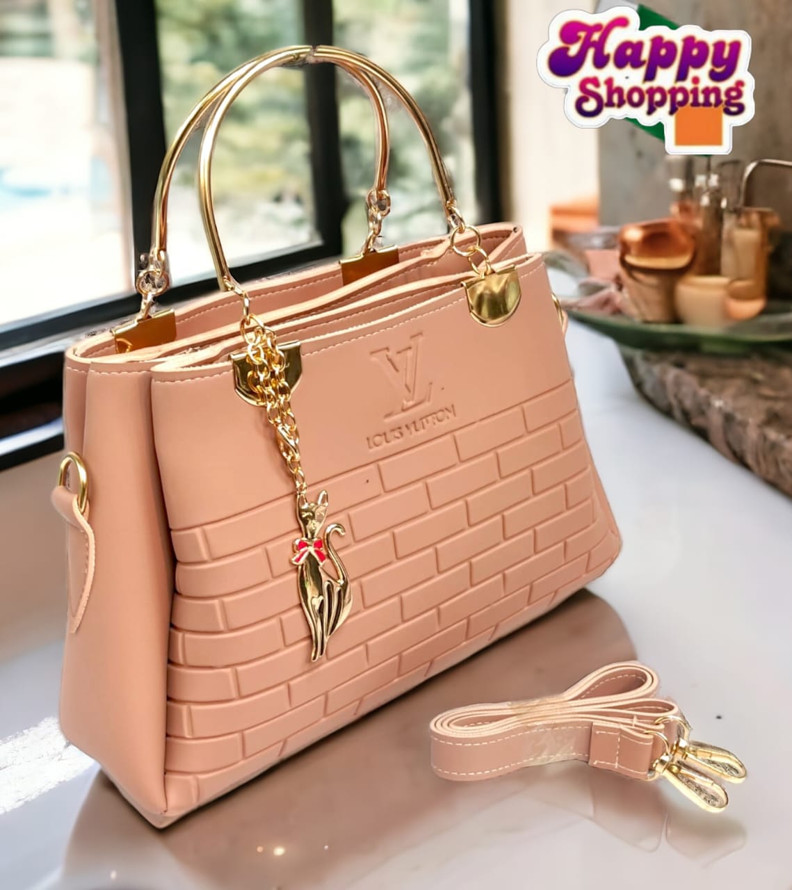 Louis Vuitton With Imported Keychain - Image 10