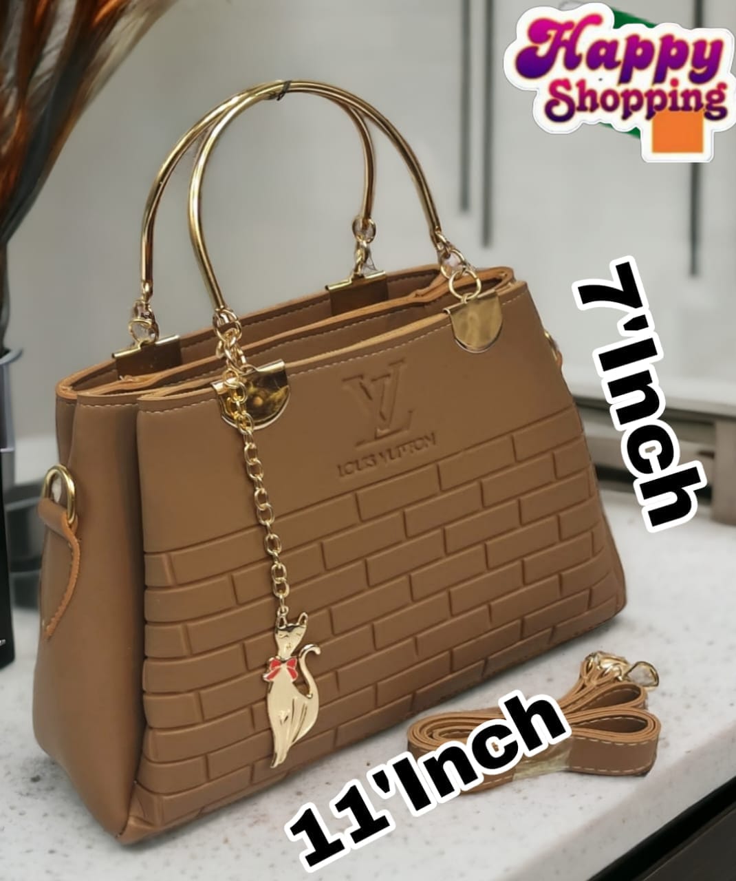 Louis Vuitton With Imported Keychain - Image 13