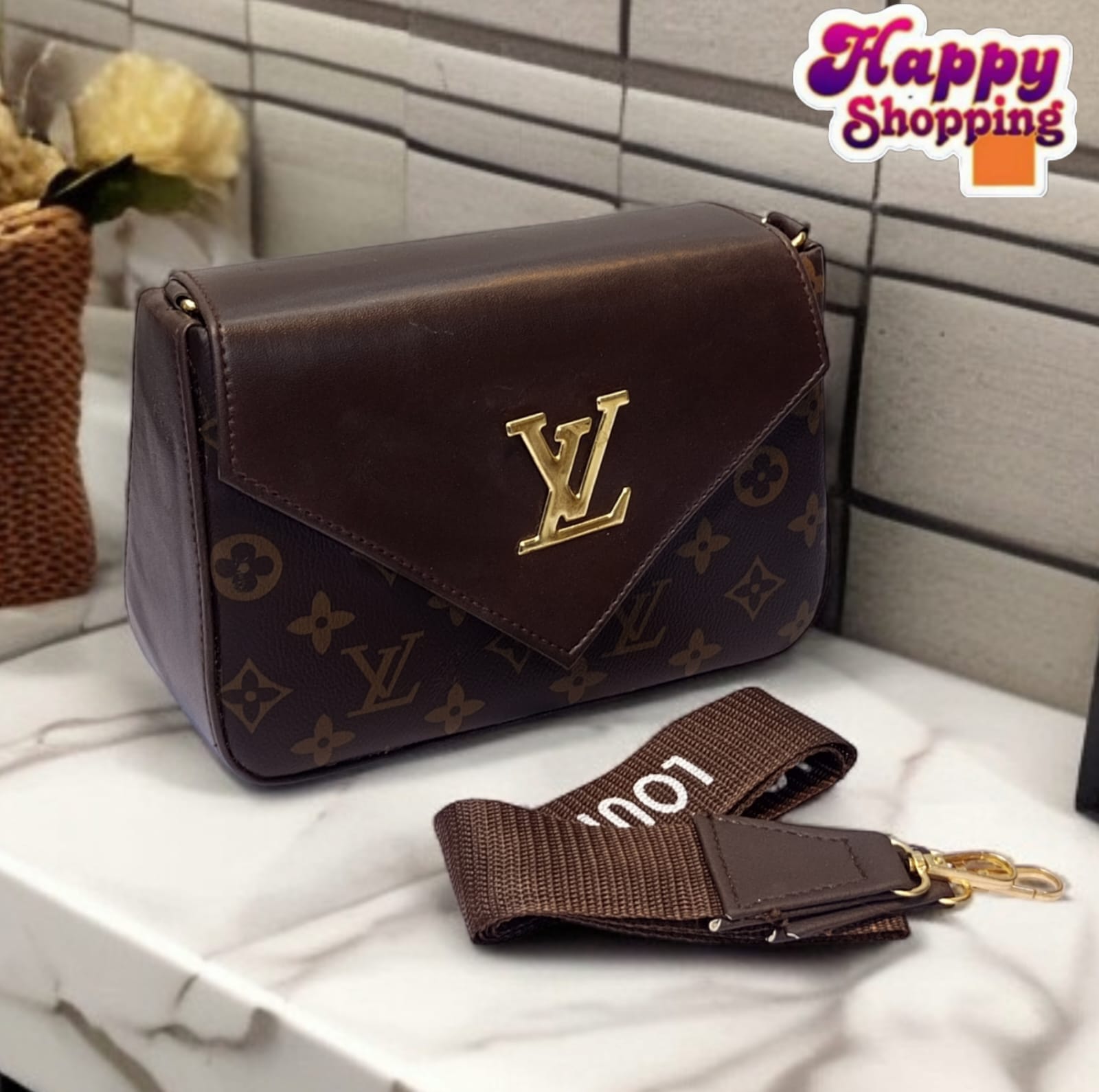 LV Cross Body Bag - Image 3