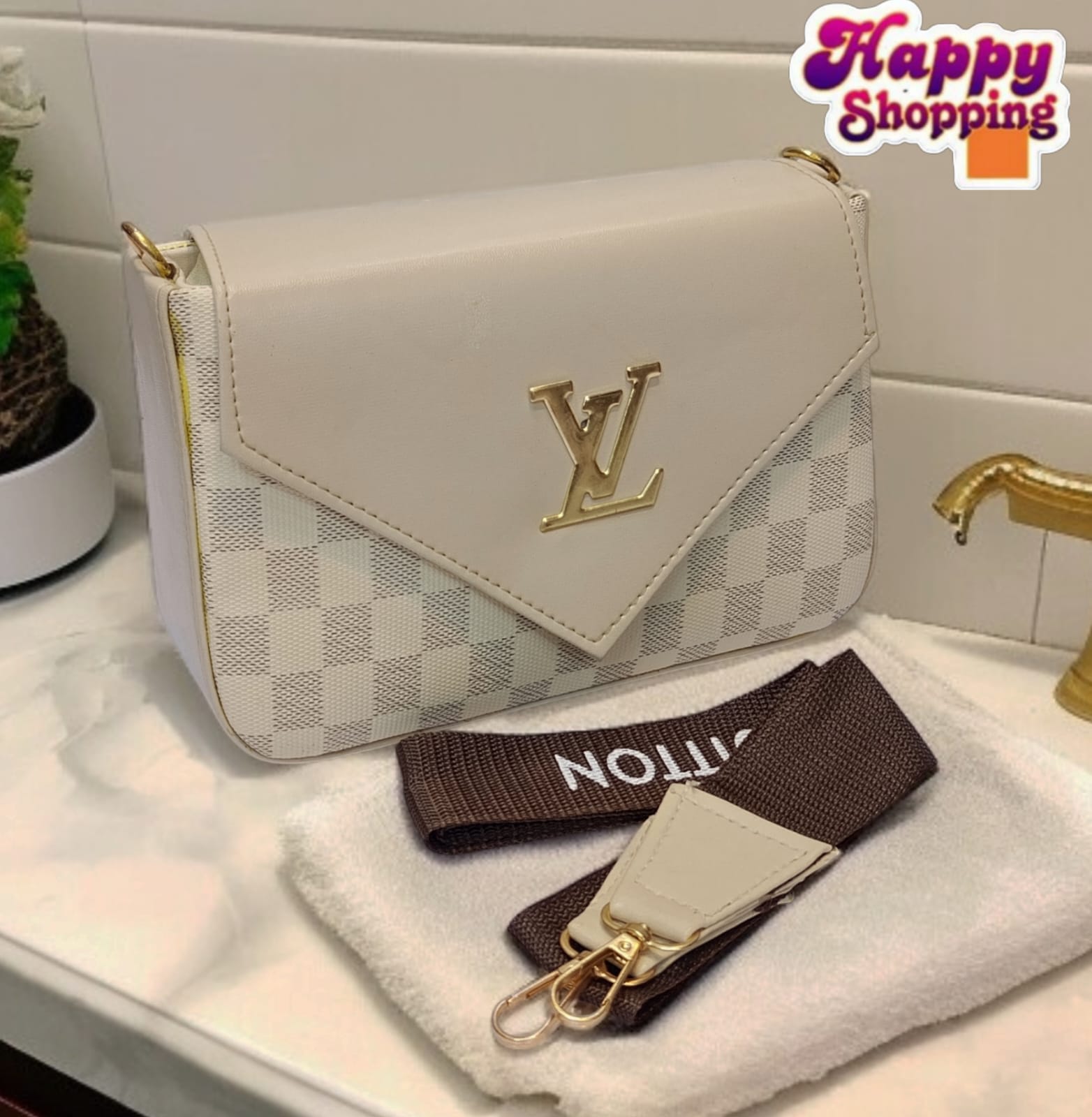 LV Cross Body Bag - Image 5
