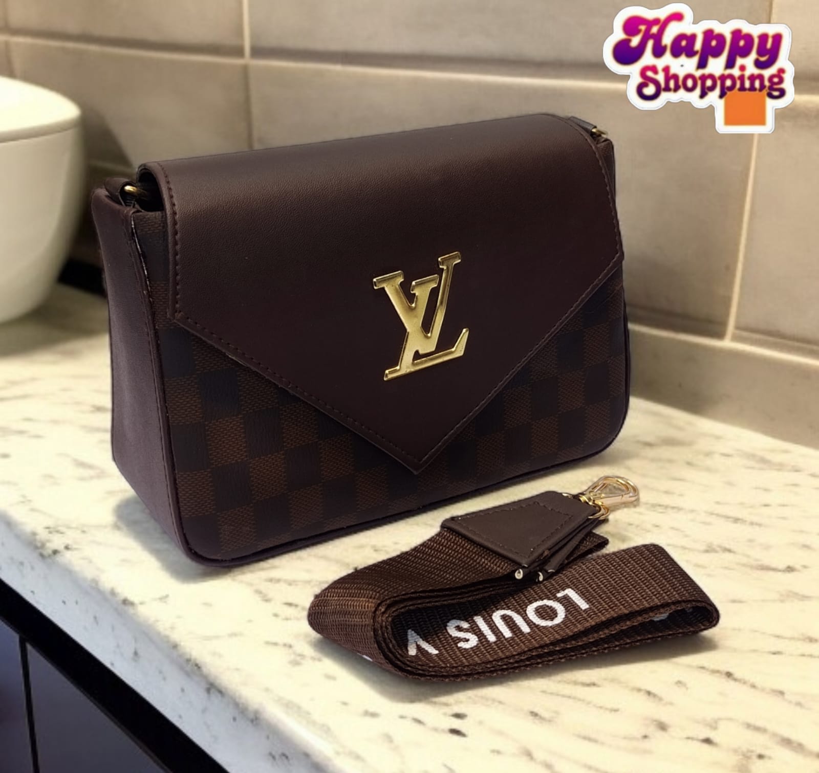 LV Cross Body Bag - Image 7