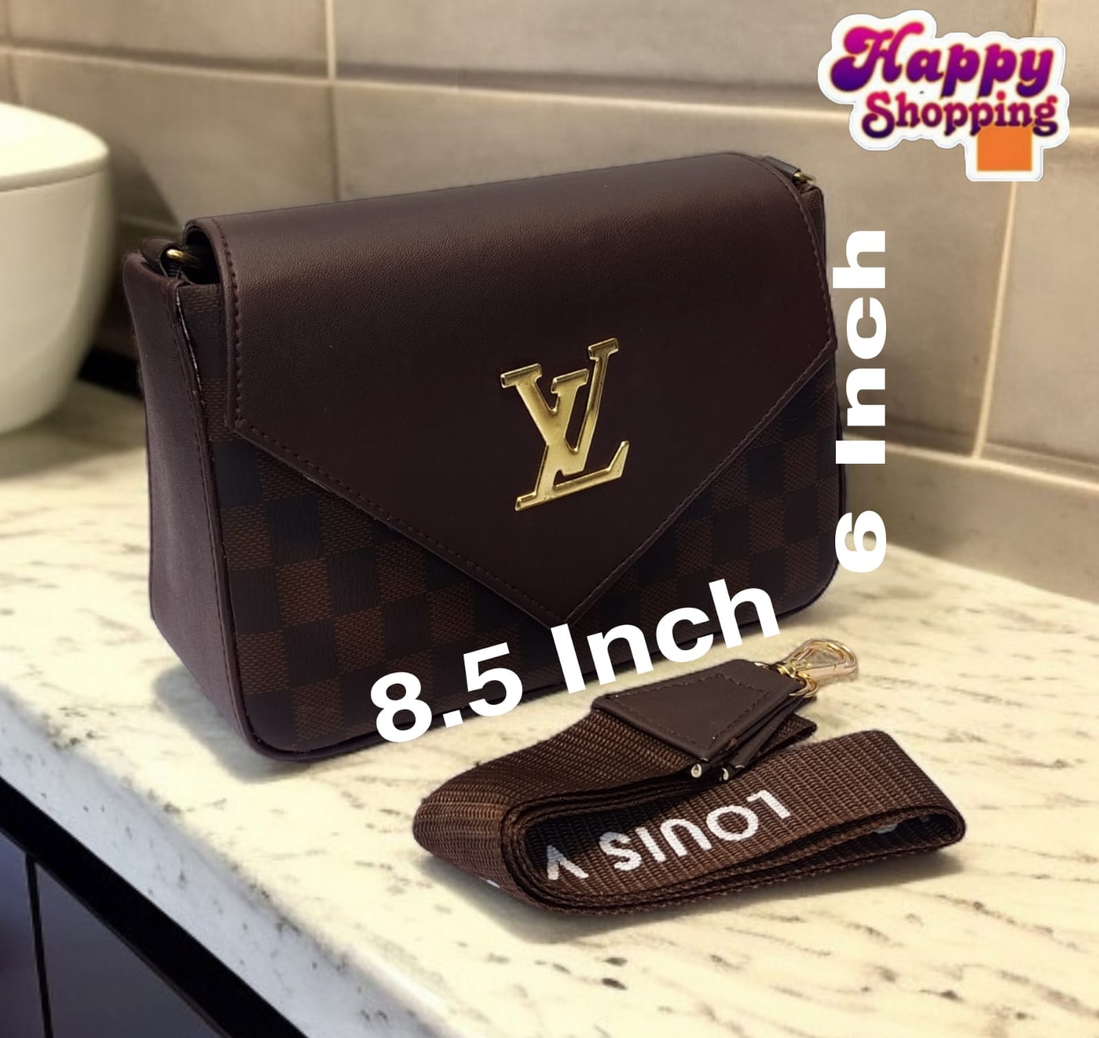 LV Cross Body Bag - Image 6