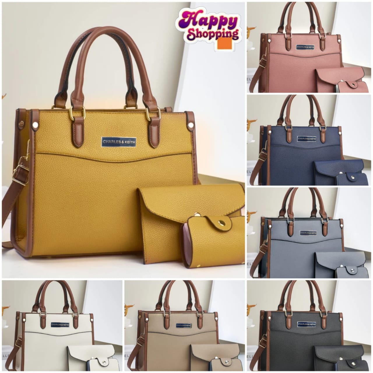3pc C.K High Quality Bags - Image 9
