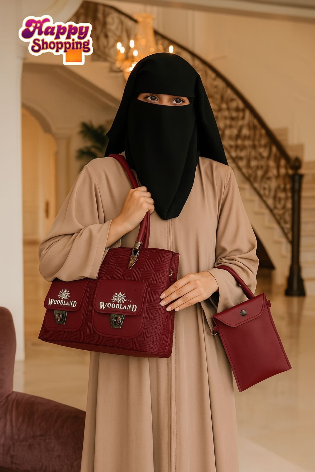 High Quality 2Pcs Shoulder Bag - Image 14