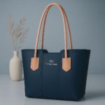 💼 Premium Synthetic Leather Tote Bag