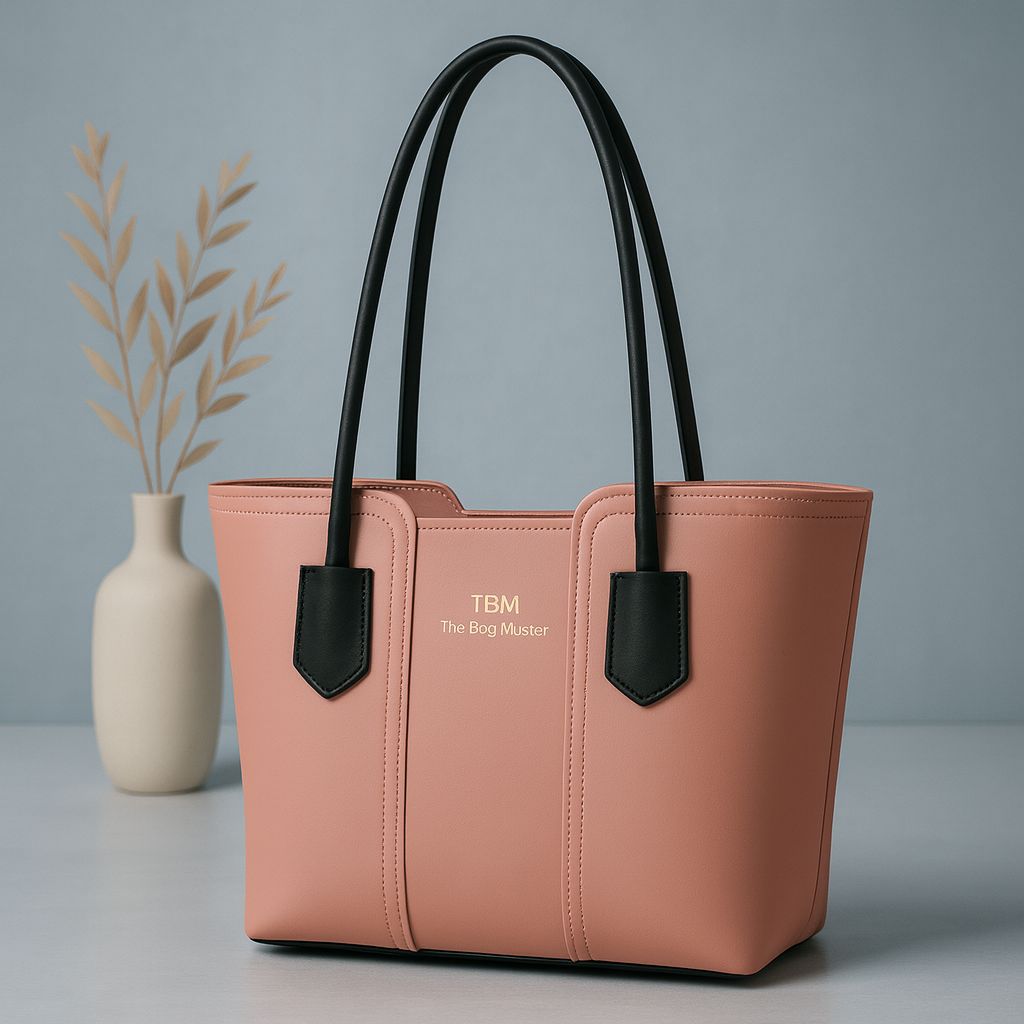 💼 Premium Synthetic Leather Tote Bag - Image 3