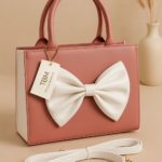 💼 Classic TBM Handbag – Bow Edition