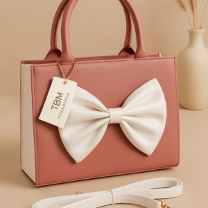 💼 Classic TBM Handbag – Bow Edition